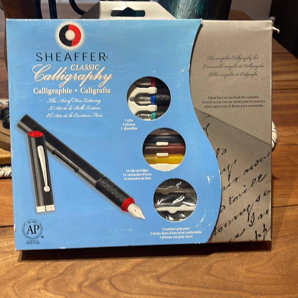 Sheaffer Calligraphy set , multi lingual